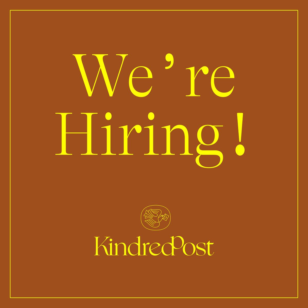 Job Openings Kindred Post