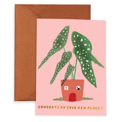 Casita Begonia Greeting Card