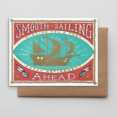 Smooth Sailing Retirement Card