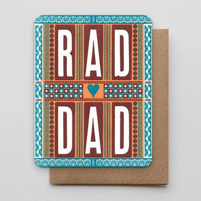 Rad Dad Greeting Card