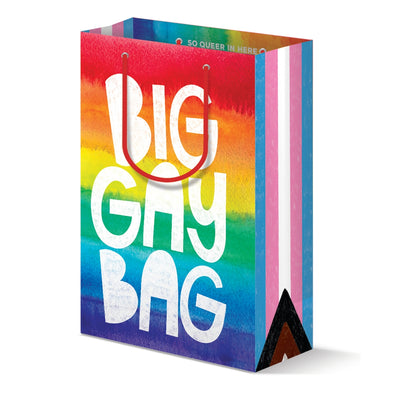 Big Gay Bag LGBTQIA+ Trans Queer Pride Luxury Gift Bag