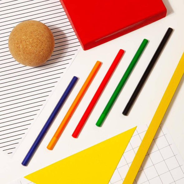 Prism Colored Rollerball Pen: Orange