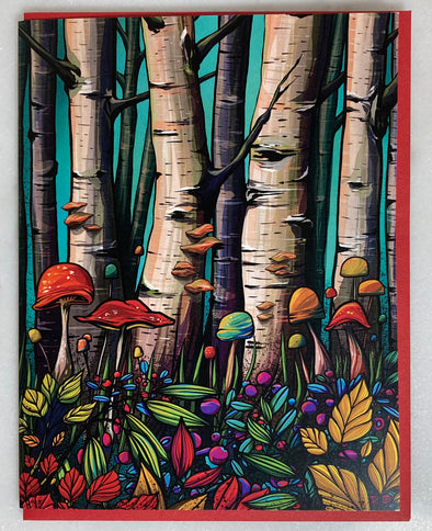 Forest Floor Greeting Card