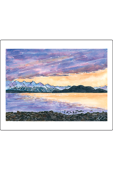 Sunset Beach Print