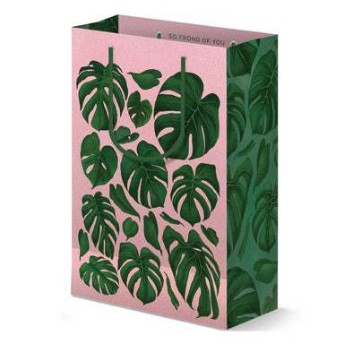 So Frond of You Monstera Plant Frond Luxury Gift Bag