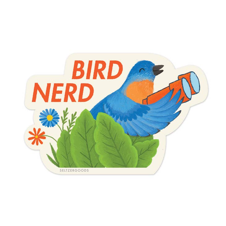 Bird Nerd Sticker – Kindred Post