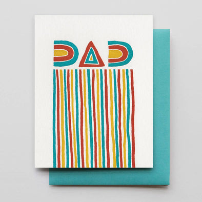 Dad Stripe Greeting Card