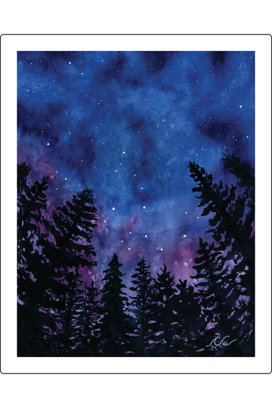 May the Forest Be With You Print