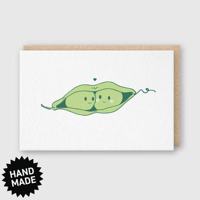Lover Peas Greeting Card