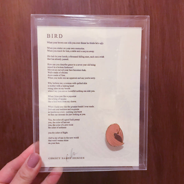 Bird (Pin + Poem Pack)