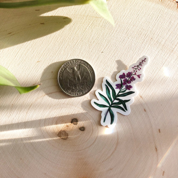 Mini Fireweed Sticker