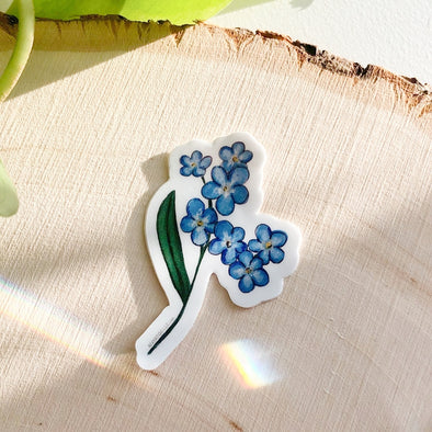 Forget-Me-Not Sticker