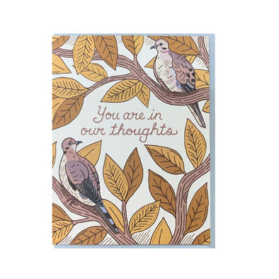 You Are In Our Thoughts Card