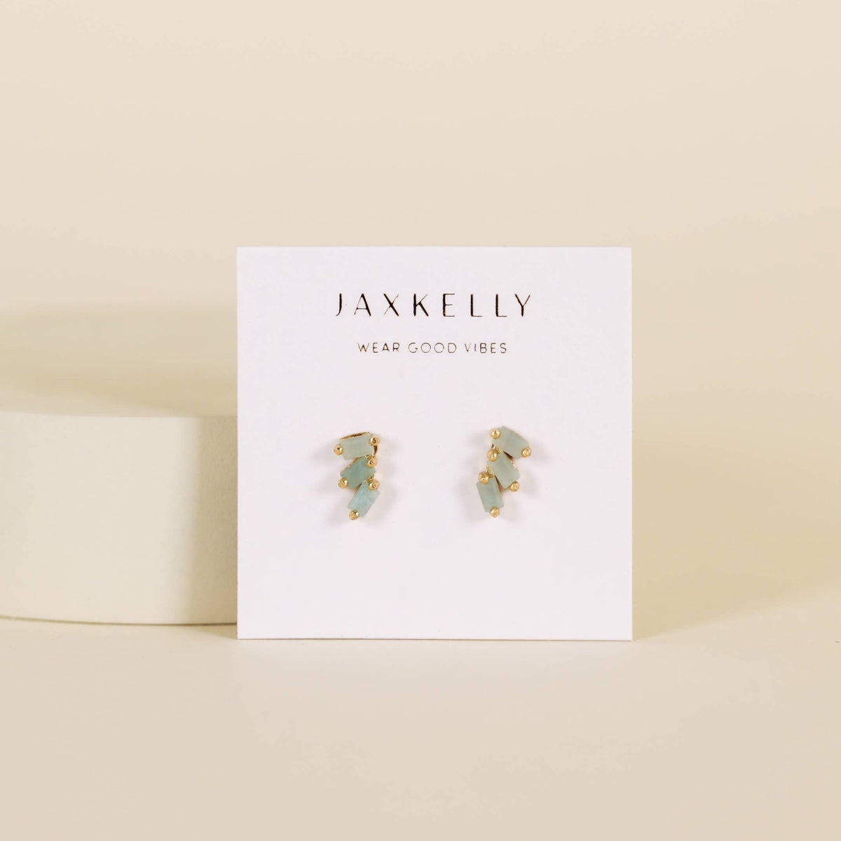 Offset Trio - Amazonite - Earring