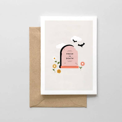 Fresh to Death - Halloween Card