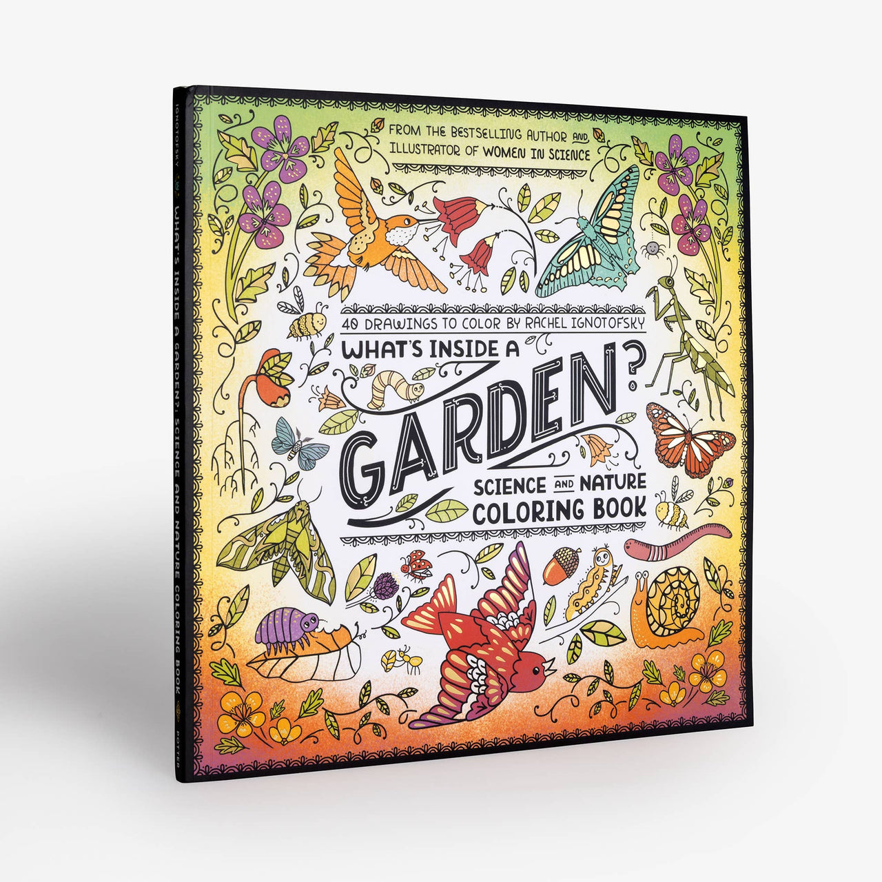 What's Inside Garden Coloring Book