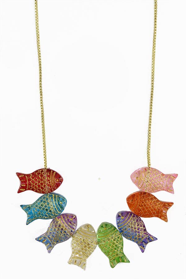 School of Fish Necklace