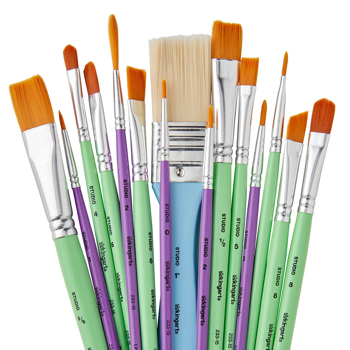 Studio Mixed Media Brush Set – 15 pc