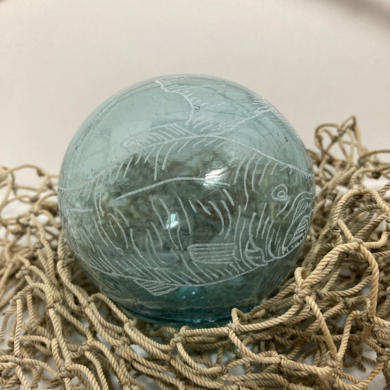 3" Salmon Glass