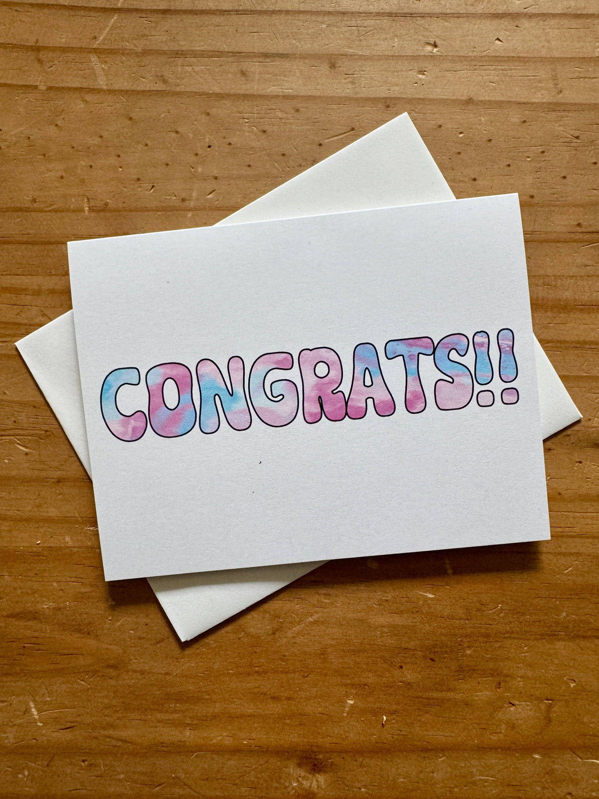Trans Pride Congrats Greeting Card - Coming Out - A2