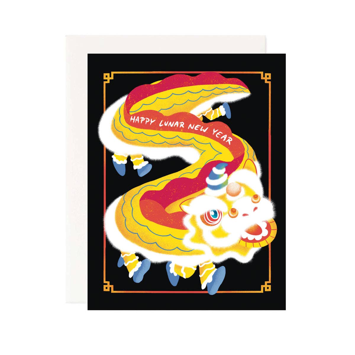 Happy Lunar New Year Greeting Card