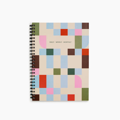 Daily Weekly Monthly Small Planner in Arches