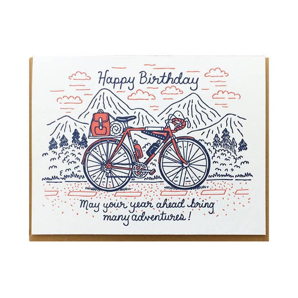 Birthday Bicycle Card