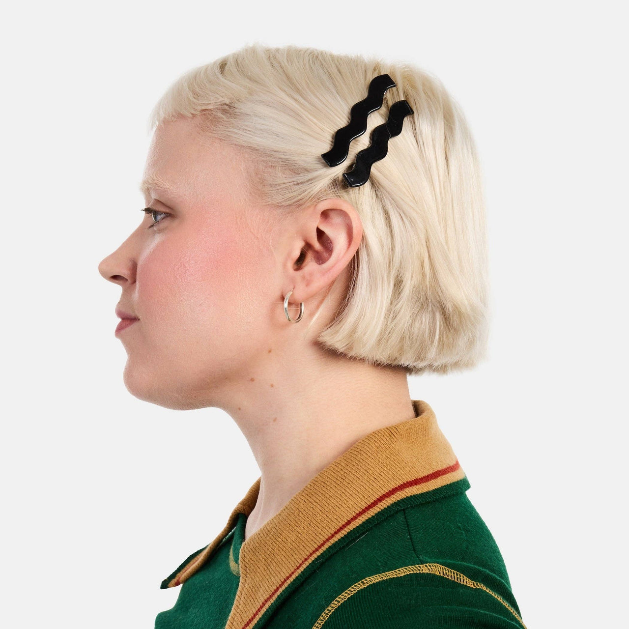 Allie Clips in Black