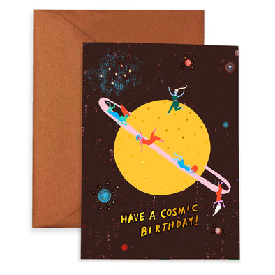 THAT COSMIC FEELING Birthday Card