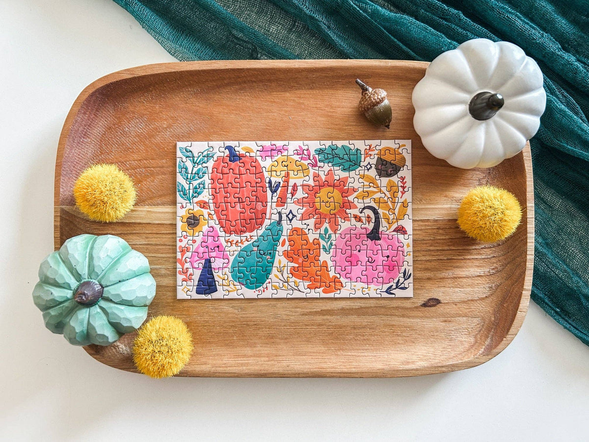 Happy Fall 150 Pc Mini Puzzle