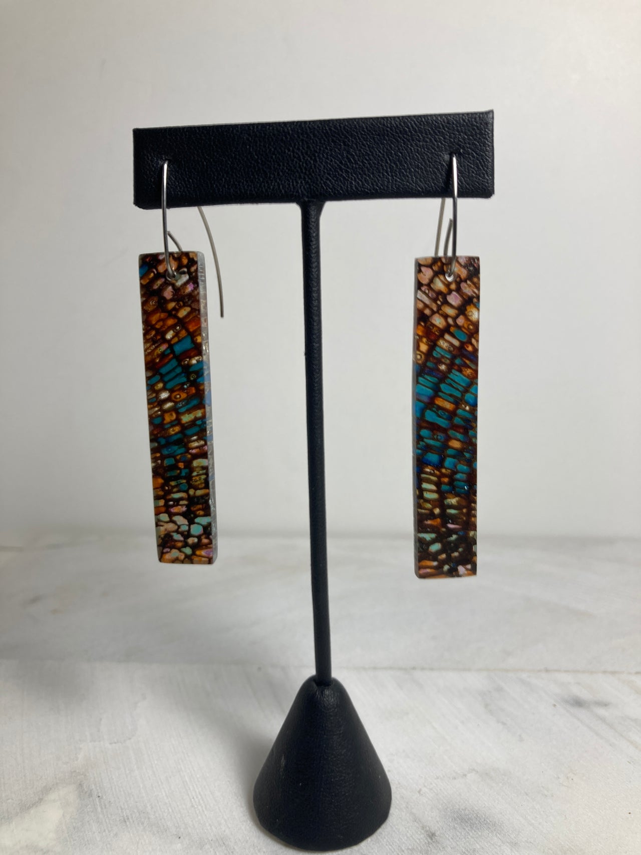 Gribbles and Shipworm Resin Cast Earrings 17