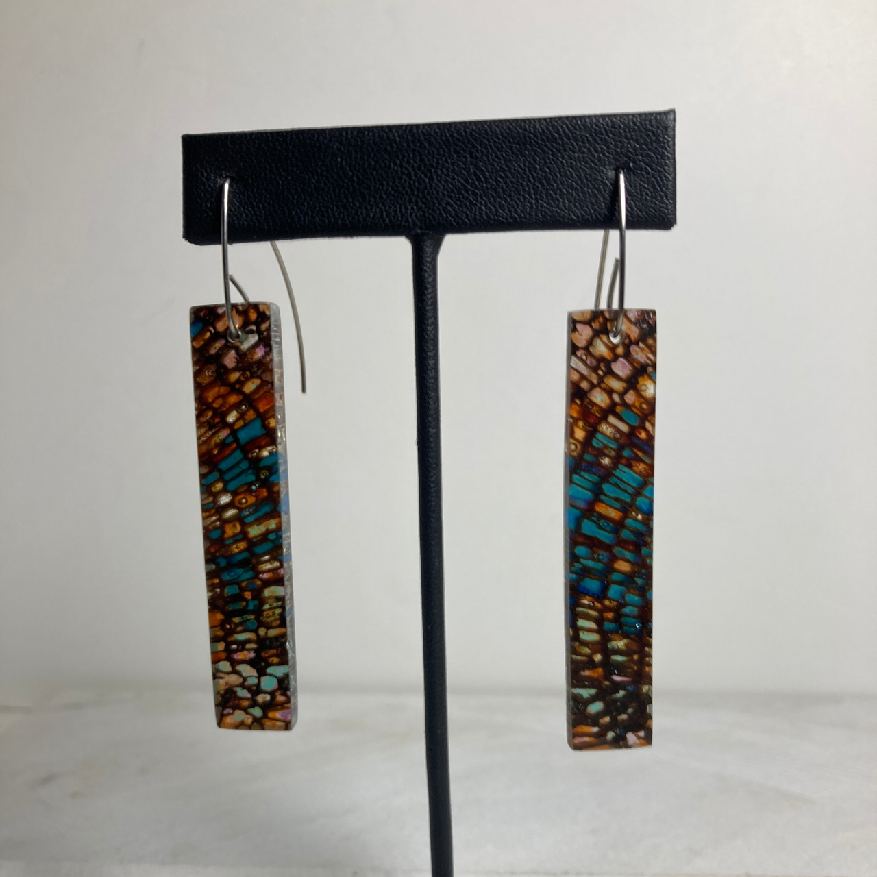 Gribbles and Shipworm Resin Cast Earrings 17