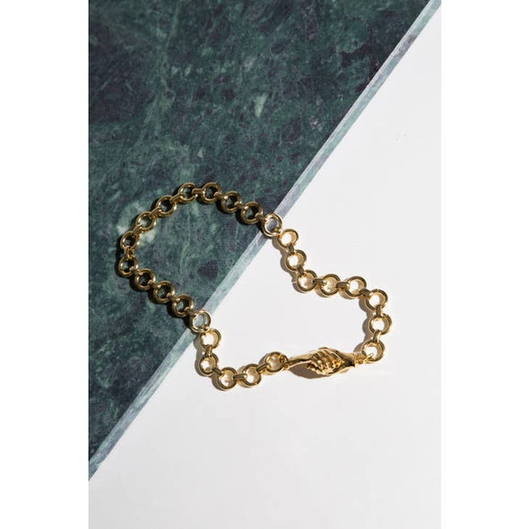 Gentlewoman's Agreement Necklace in Gold