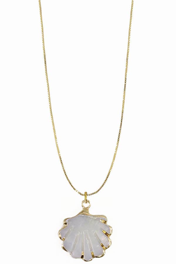 Framed Shell Pendant