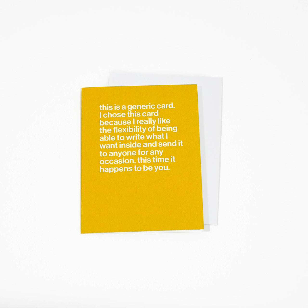 Generic card - everyday greeting card