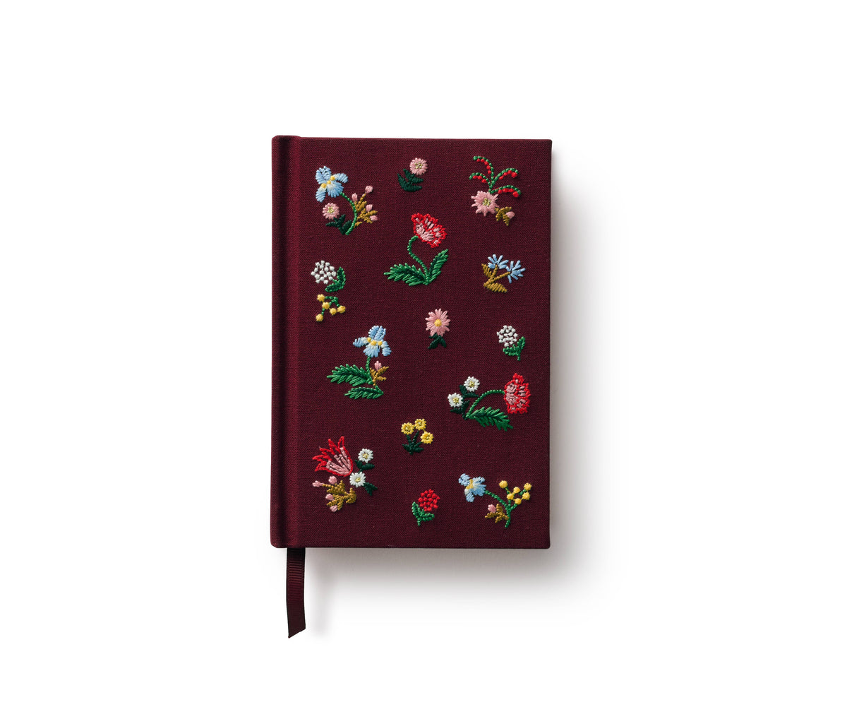 Gracie Mini Embroidered Journal