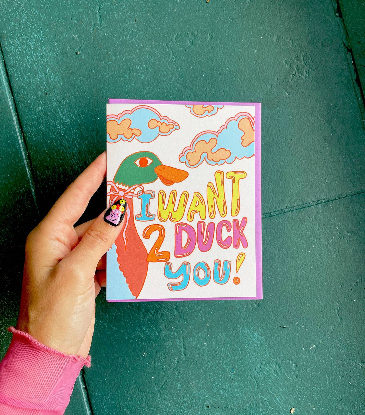 Duck You Card