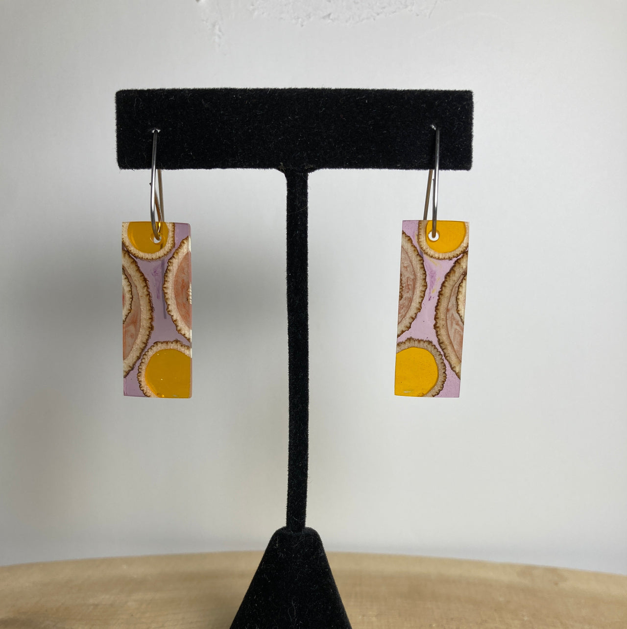 Pushki Stalk Resin Cast Earrings 8