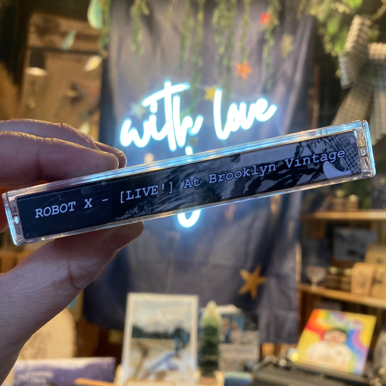 Robot X - [LIVE!] At Brooklyn Vintage on Cassette Tape