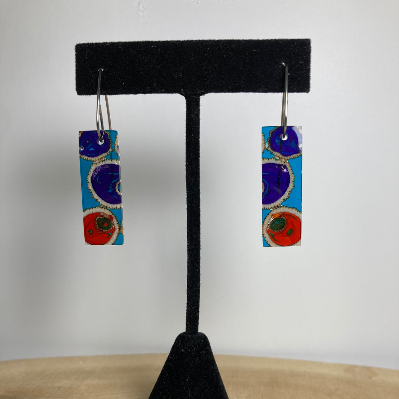 Pushki Stalk Resin Cast Earrings 4