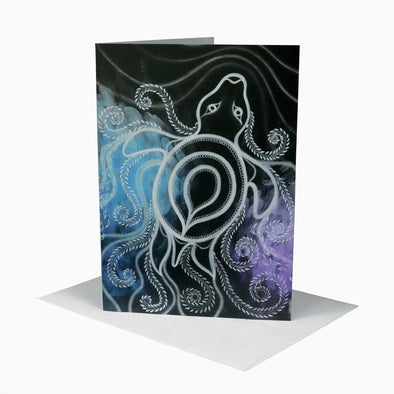 Beaded Seal Card
