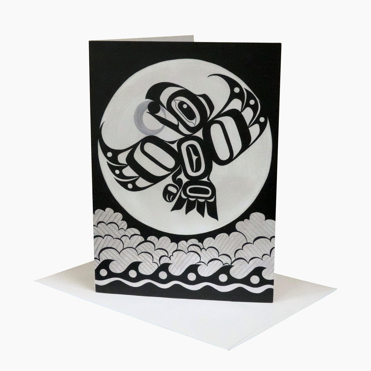 Raven's Eclipse Note Card