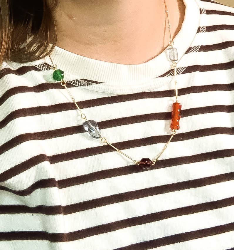 Composition Necklace No. 1: 20"