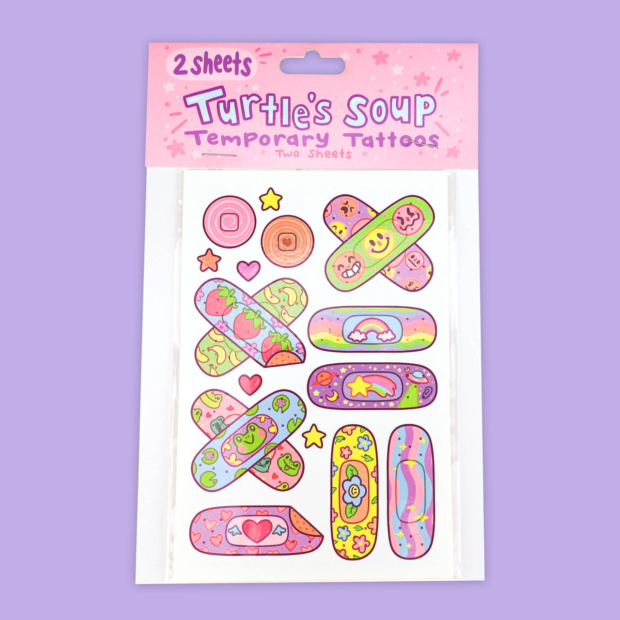 Happy Bandages Temporary Tattoo Festival Party Sheets