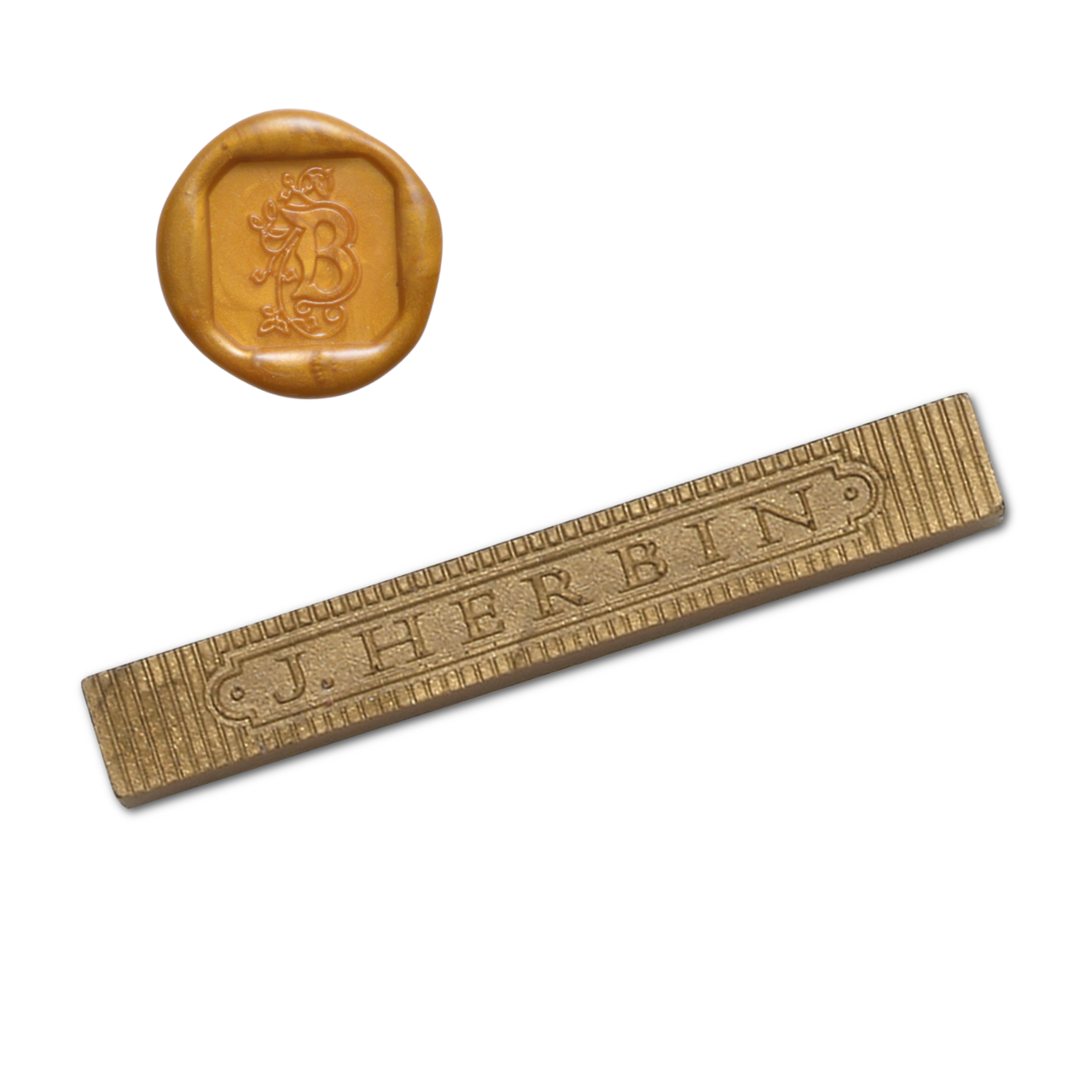 Jacques Herbin Supple Sealing Wax - Suitable For Mailing: Gold