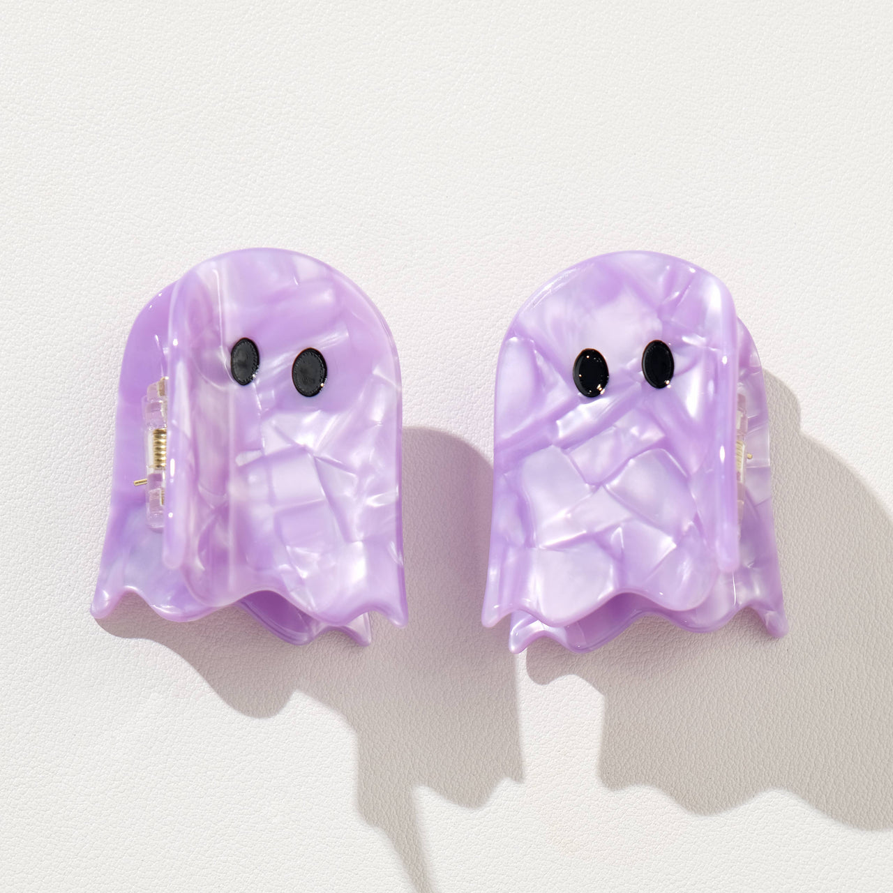 Purple Ghost Claw Clip - Small