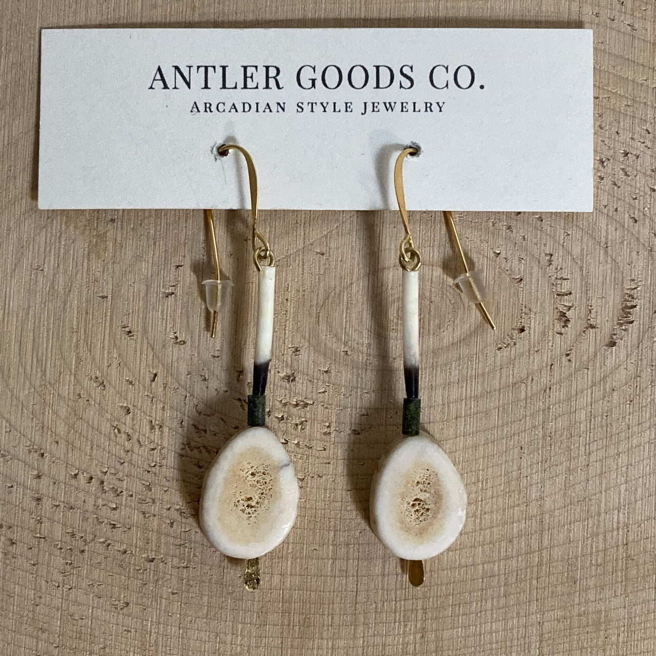 Antler and Quill Earrings