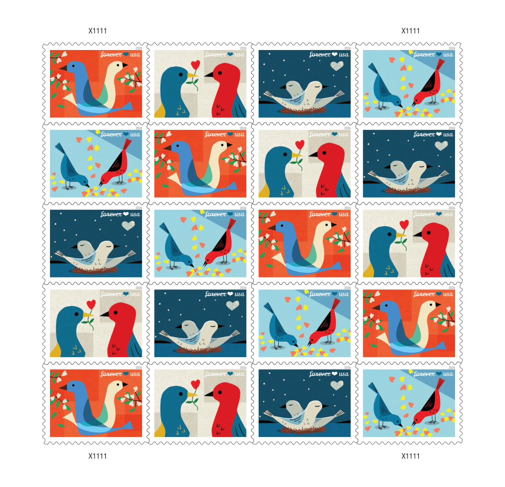 *Forever Letter Stamps: Love 2026*