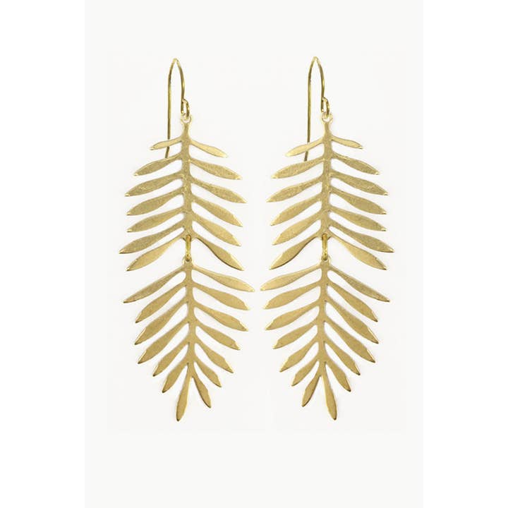 Hinged Ferns Earrings