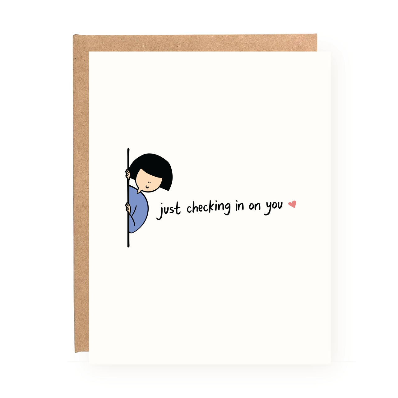Just Checking In Encouragement Card